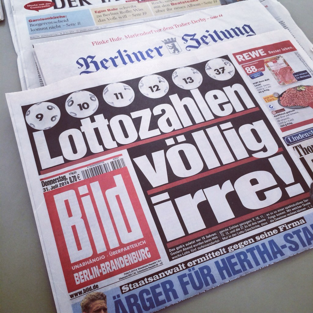 Bildzeitung Lottogewinn 