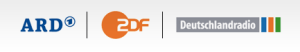 Logos des öffentlich-rechtlichen Rundfunks